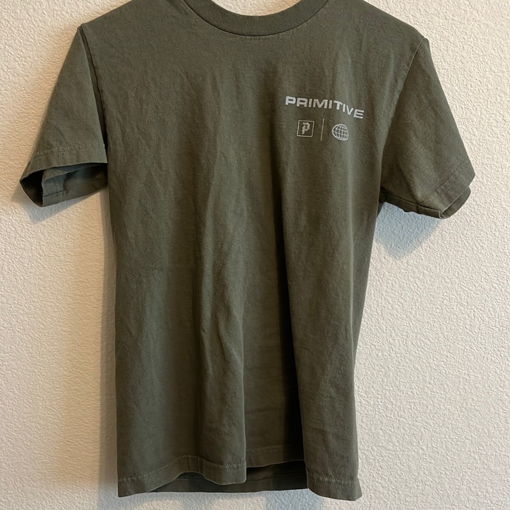 GREEN PRIMITIVE GRAPHIC